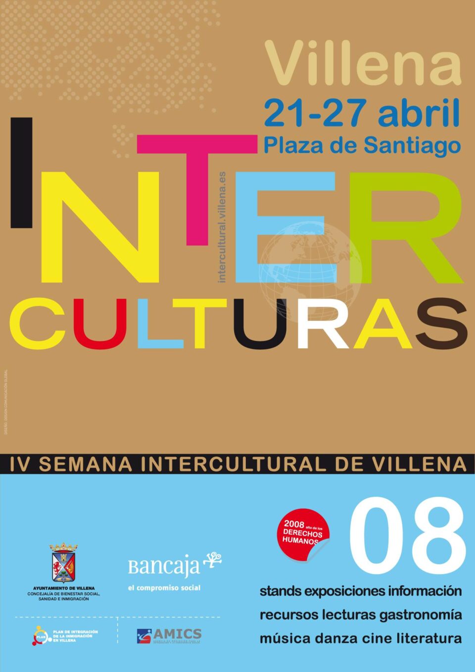 Todo preparado para la semana Inter Culturas