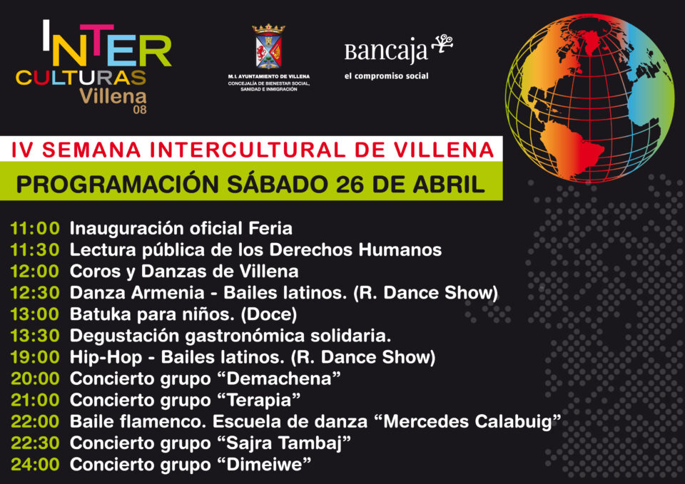 La alcaldesa de Villena inaugura la primera exposición de la IV Semana Intercultural de Villena