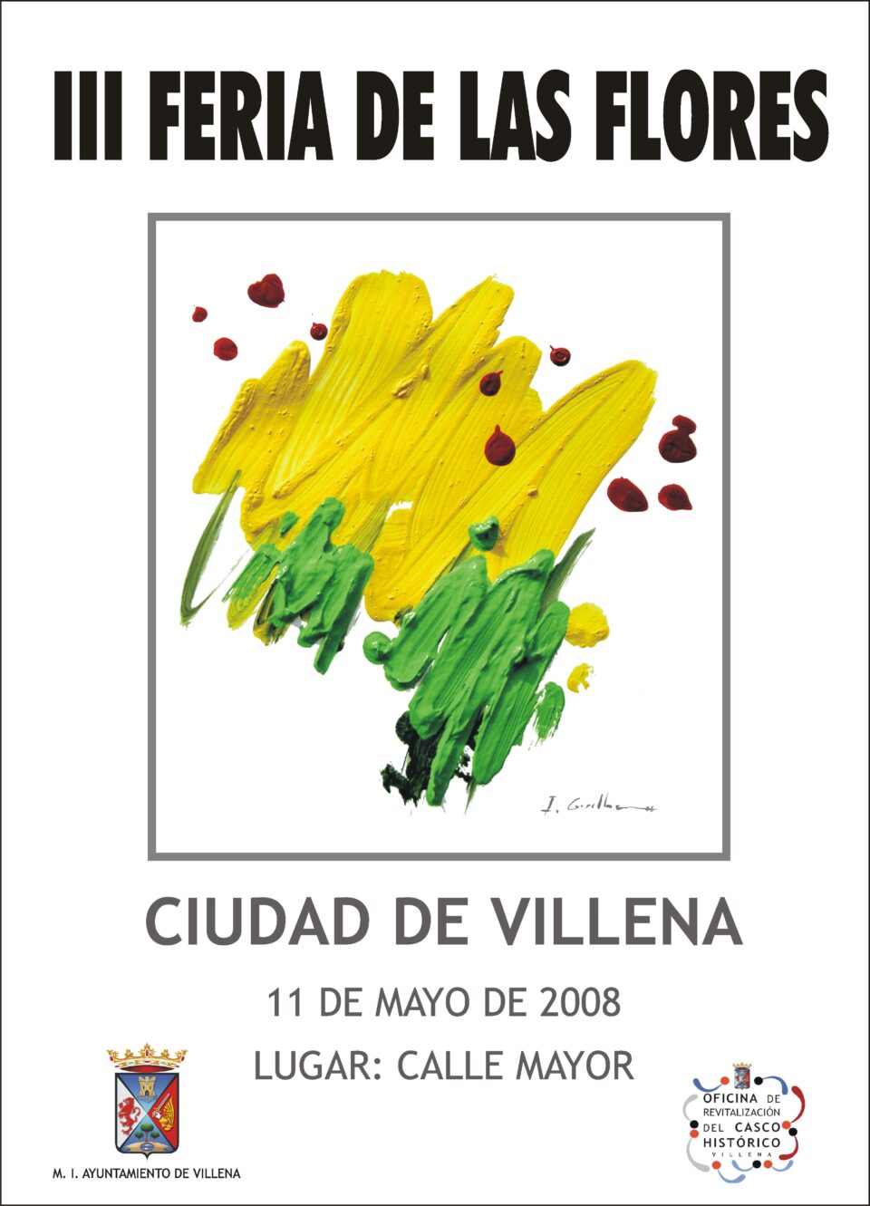 III Feria de flores de Villena