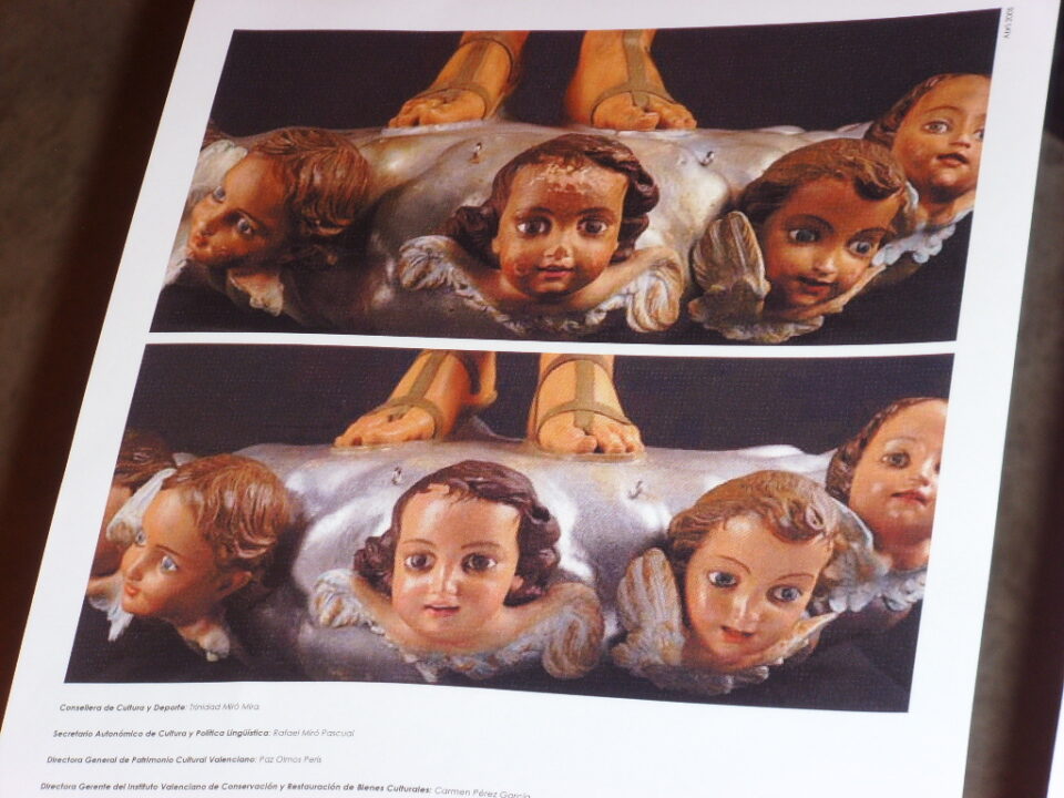 La Virgen de las Nieves voleverá el día 12 después de un proceso de restauración