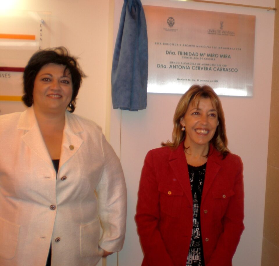 Monforte del Cid inaugura la nueva Biblioteca y Archivo Municipal