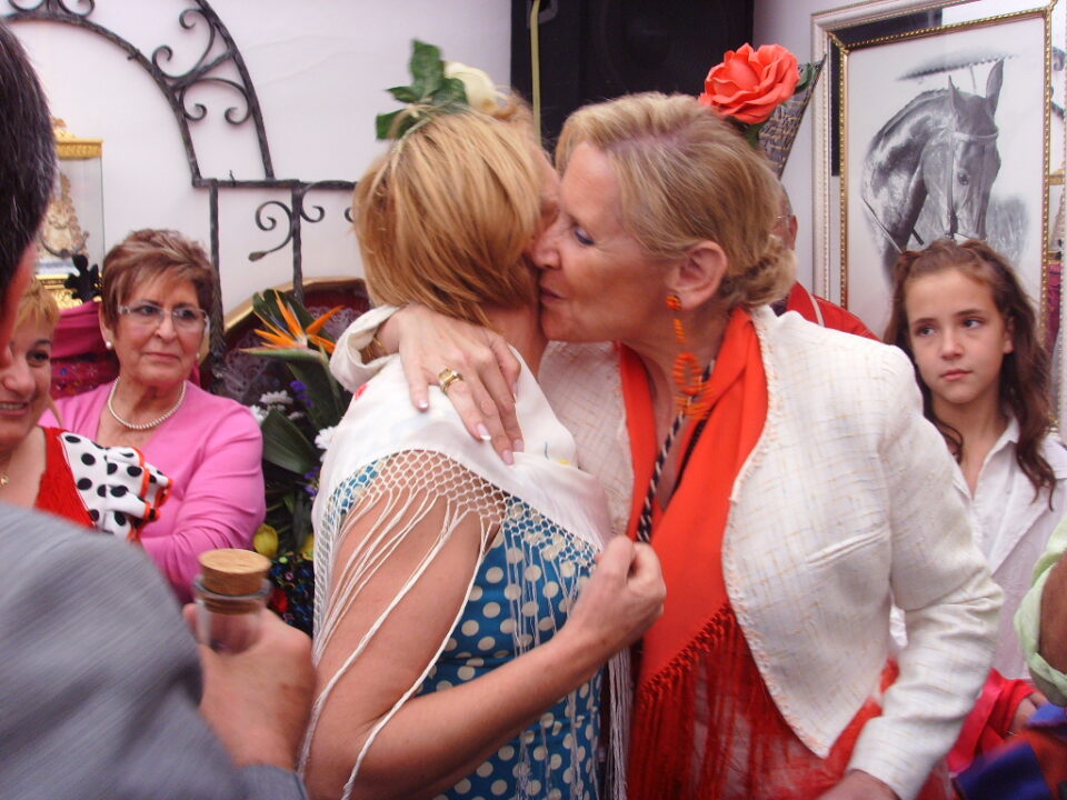 Los rocieros bautizan a nuestros políticos