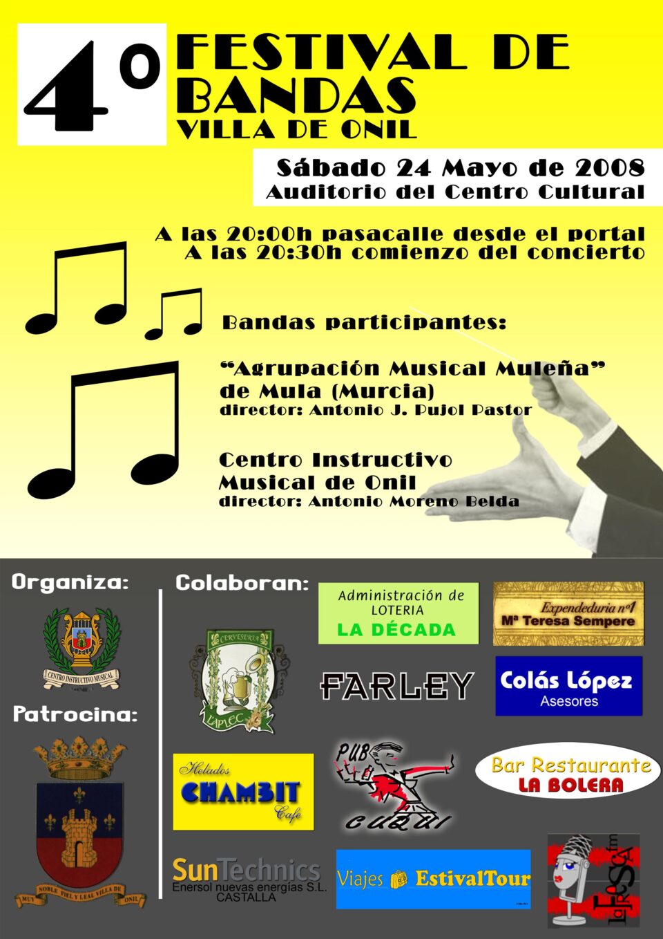 4º festival de bandas villa de onil