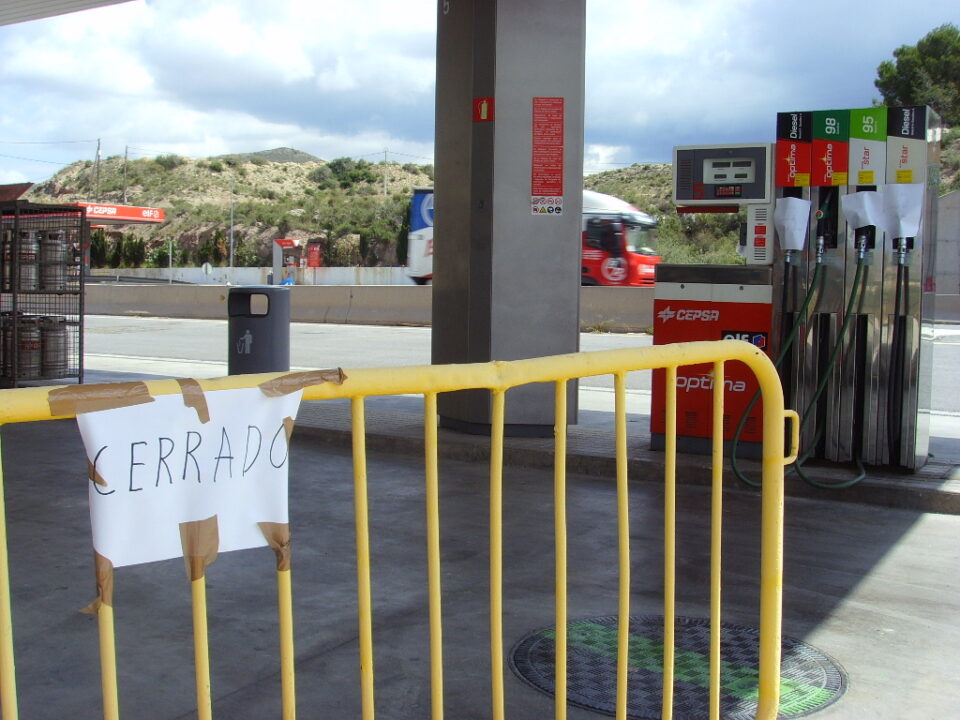 Tercer día de Huelga de transportistas. No hay gasolina