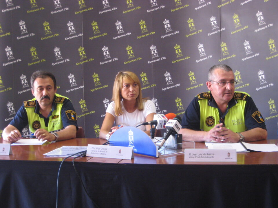 La Concejalía de Seguridad Ciudadana presenta el Plan de Modernización y Calidad de la Policía Local en Ibi