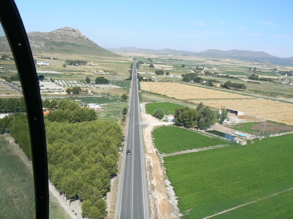 Un paseo aéreo en Las Virtudes