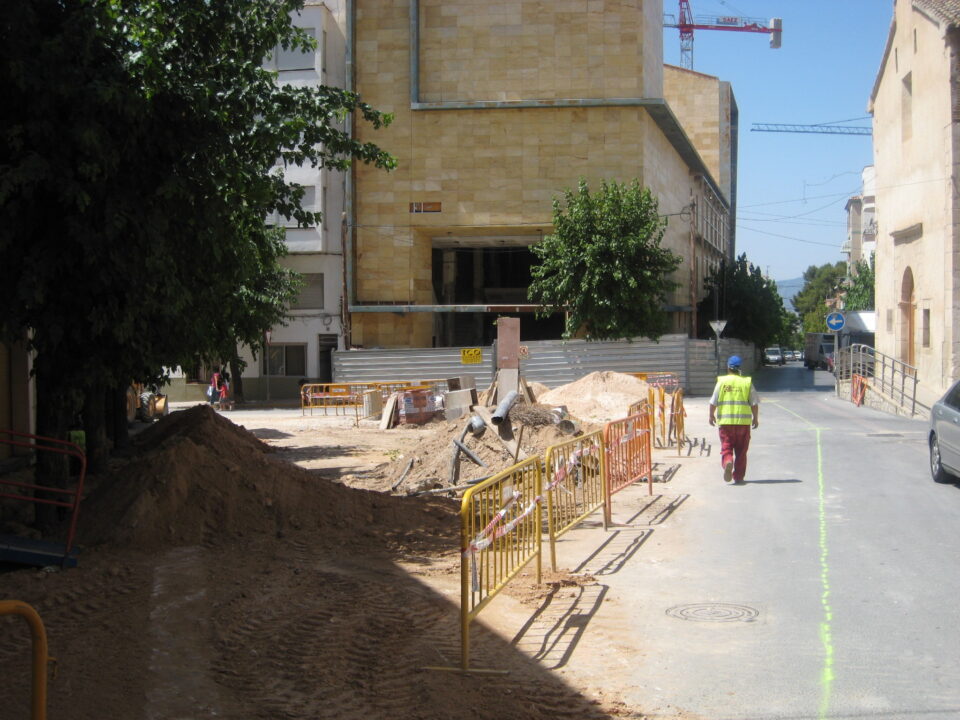 Iniciadas las obras de la Plaza San Vicente