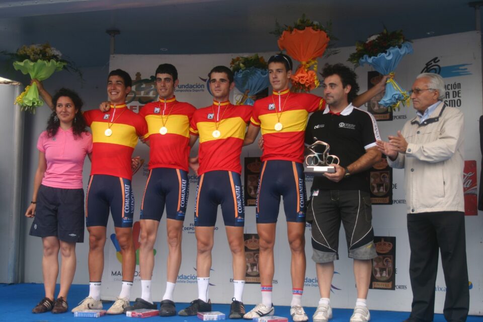 Entrevista con Ramón Domenech y Cristóbal Sánchez campeones de España en contrareloj por equipos