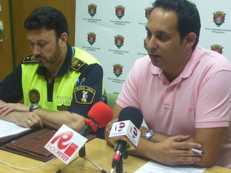 La Policía Local de Petrer felicitada por la Conselleria de Gobernación por su excelente trabajo y magnífico resultado