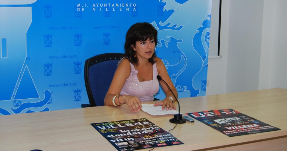 El Ayuntamiento organiza un macroconcierto de Pop-Rock el viernes 29 de agosto a las 22h en la Plaza Portátil de Villena