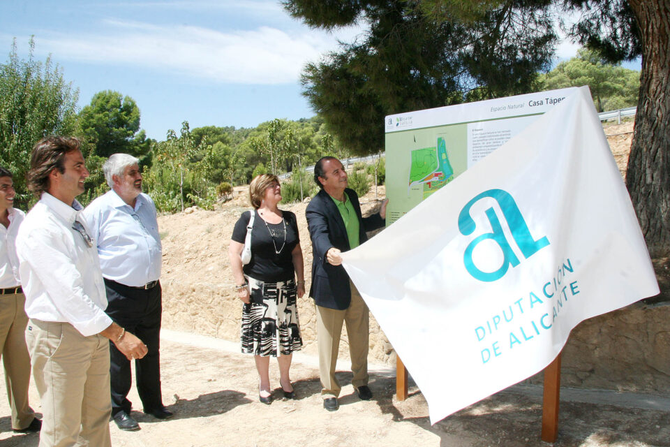 Inaugurado el acceso peatonal a la ermita de Santa Ana de Onil