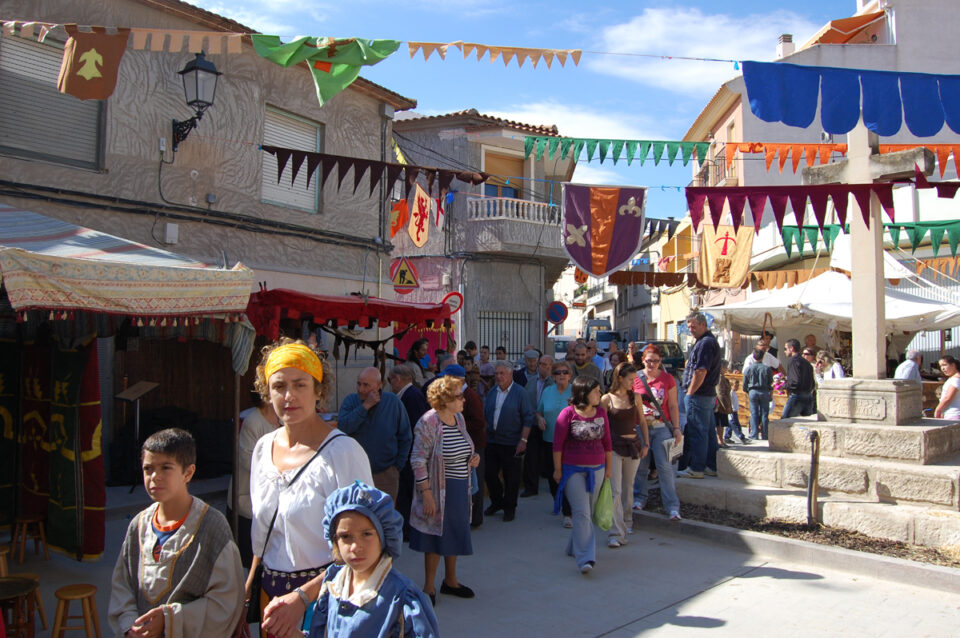 Éxito de participación del mercado medieval