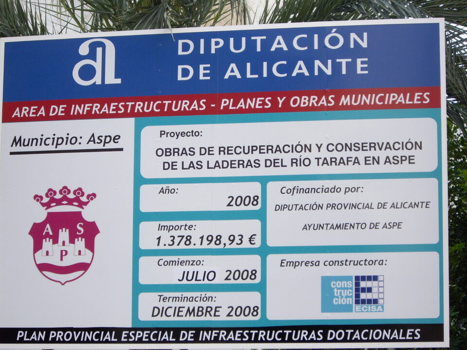 IU denuncia que no se hayan iniciado las obras de recuperación de la ladera del río Tarafa