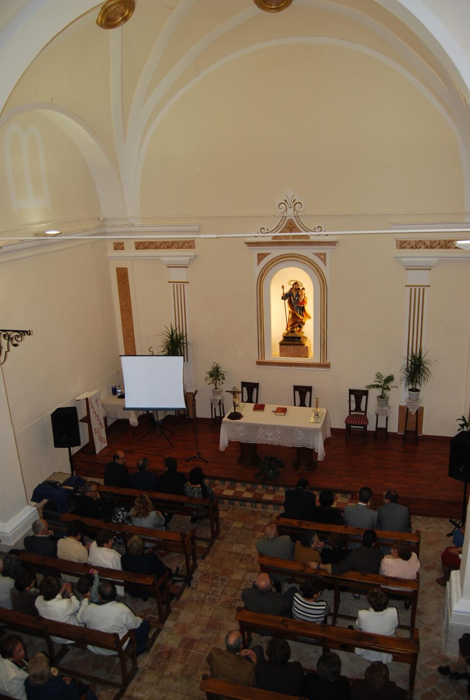 Se inaugura la rehabilitación de la Ermita de San José a base de "tortas"