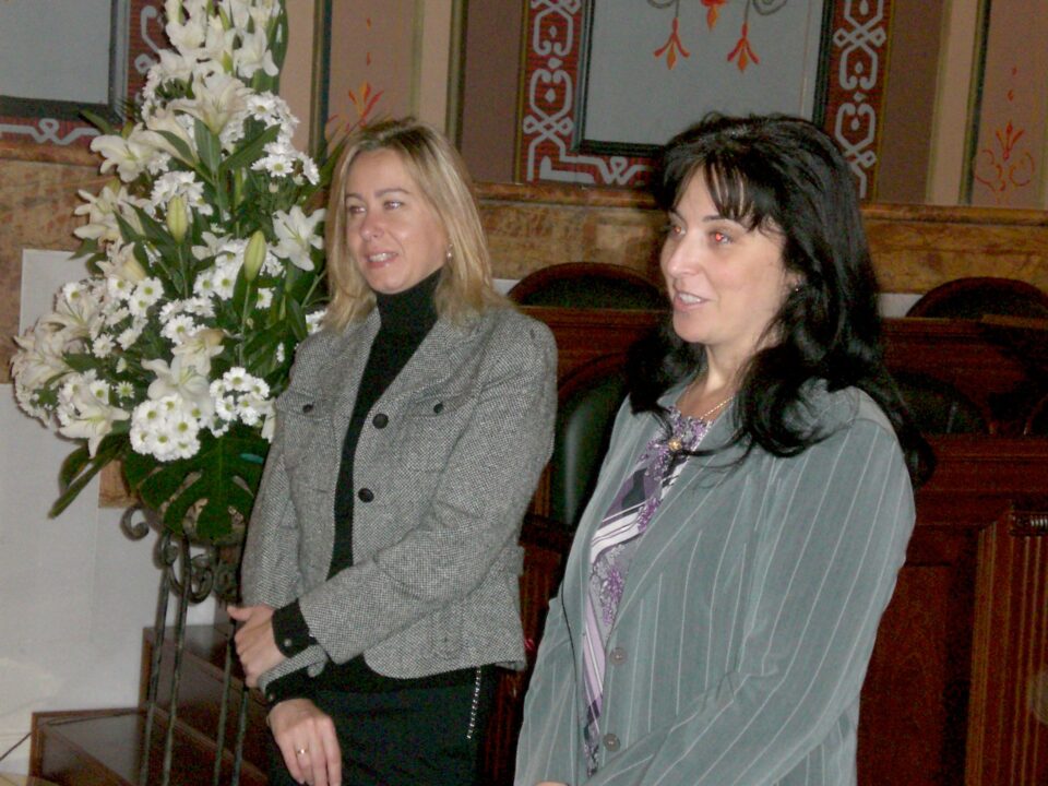 RECEPCIÓN EN EL SALÓN DE PLENOS DE LA NOVENA EDICIÓN DEL FESTIVAL DE CORALES CIUDAD DE VILLENA