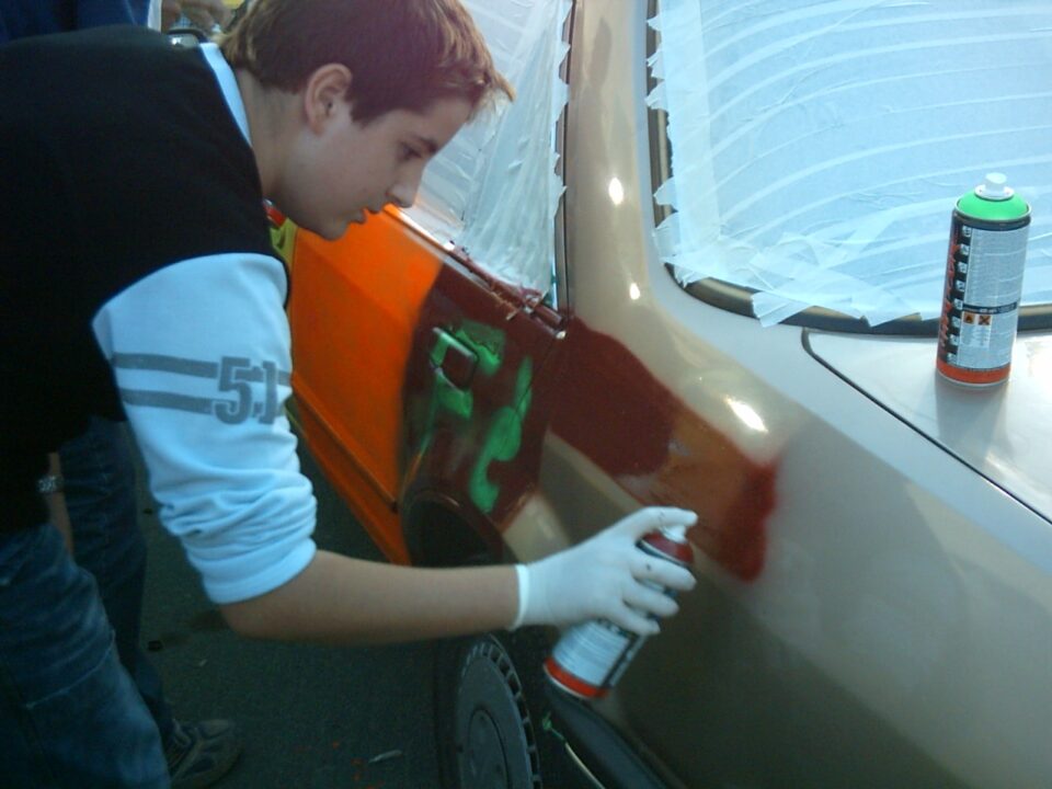 Taller de Graffiti de Delfín Formación