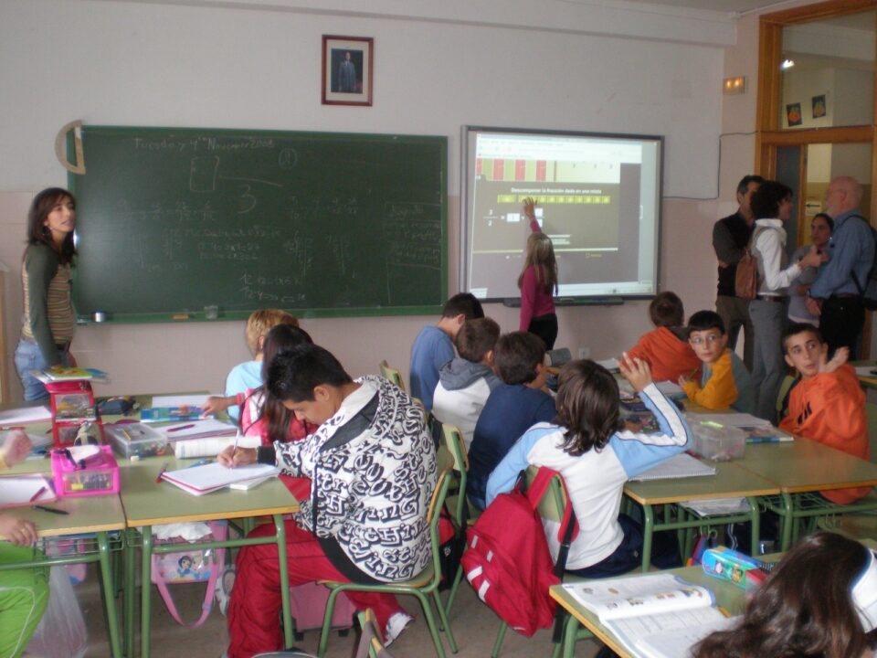 Las Pizarras Digitales del C.P. Jorge Juan despiertan interés