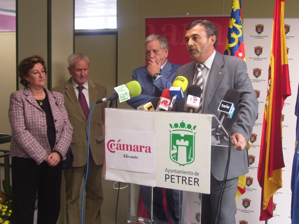 El alcalde y el presidente de la Cámara de Alicante