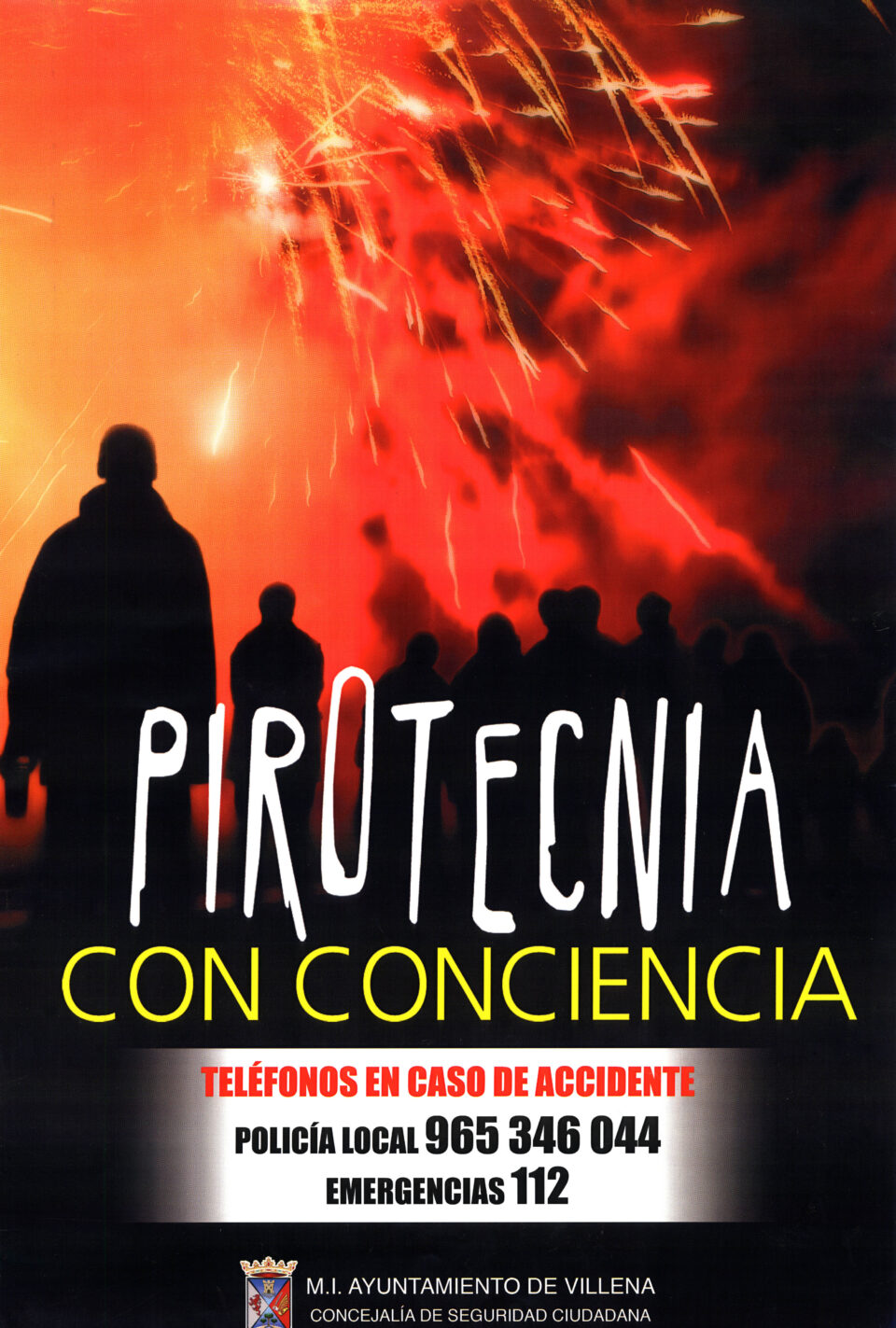 EL AYUNTAMIENTO REGULA EL USO DE LOS PRODUCTOS PIROTÉCNICOS EN LOS LUGARES PÚBLICOS