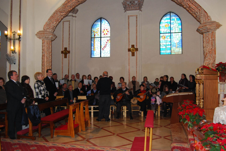 MISA DE NAVIDAD EN LAS VIRTUDES