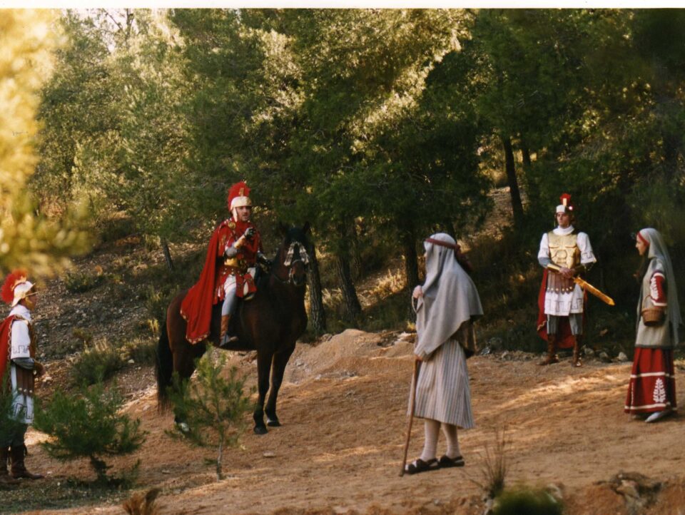 Todo preparado para la representación del Auto de Reyes Magos más antigua de España