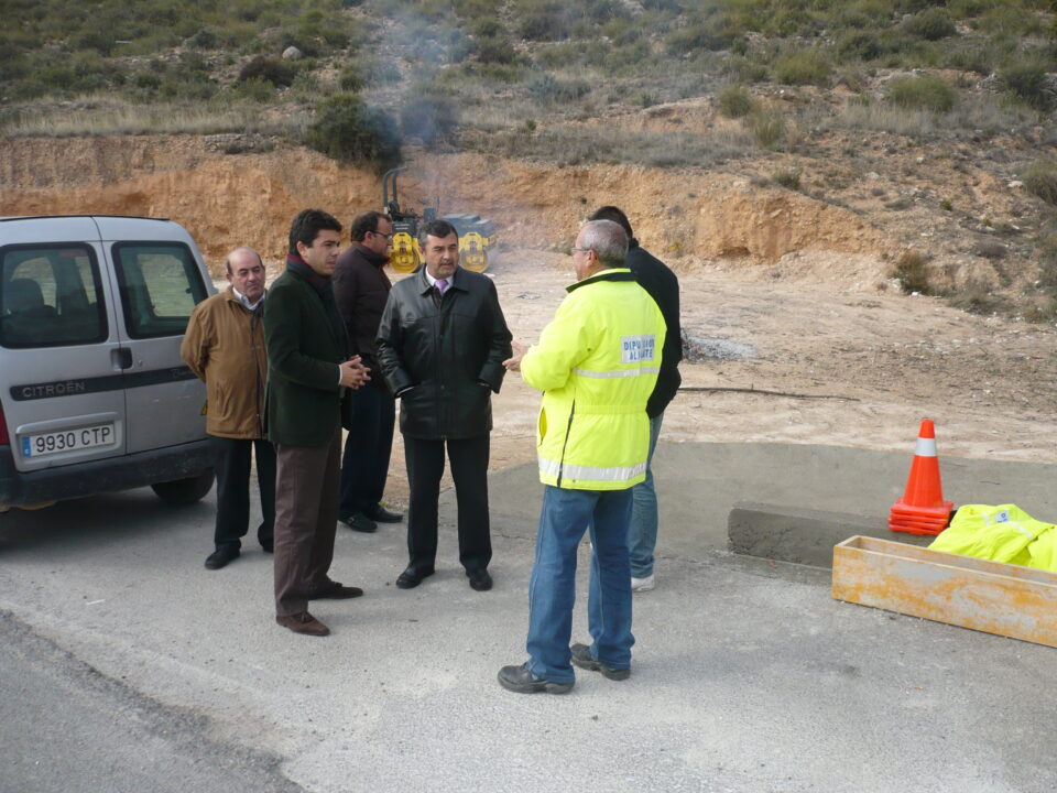 En menos de una semana finaliza la primera fase de las obras en la carretera del Xorret de Catí