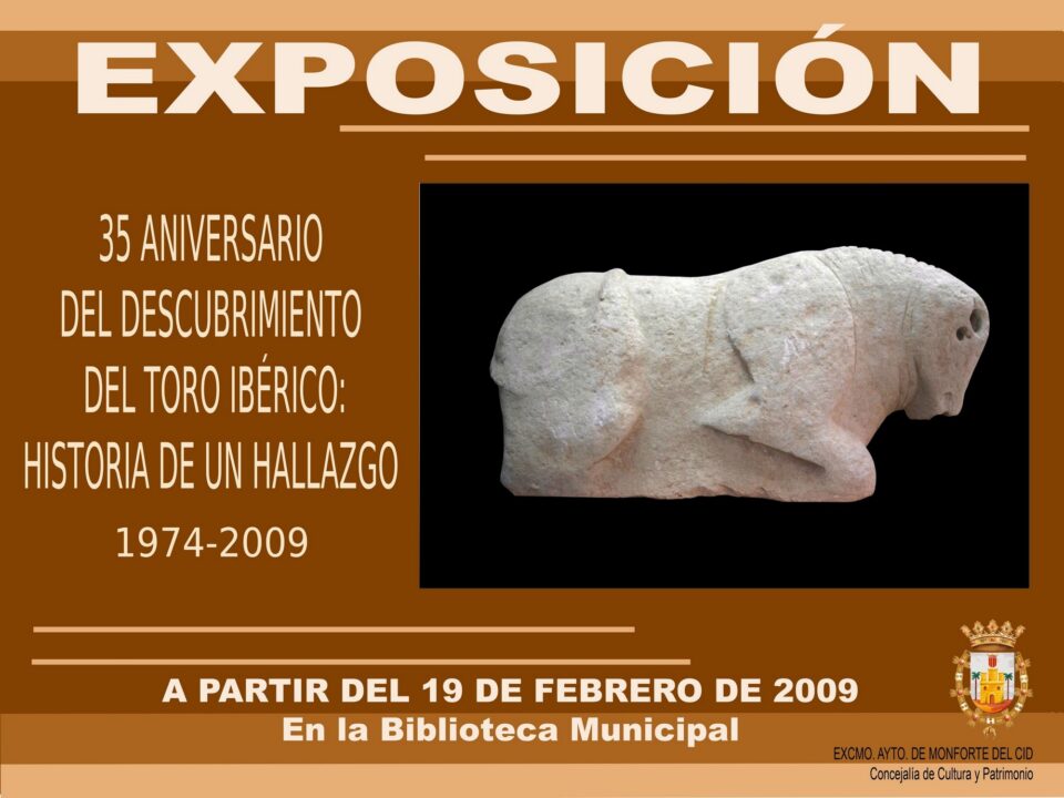 Monforte celebra el 35 aniversario del hallazgo del primer toro ibérico