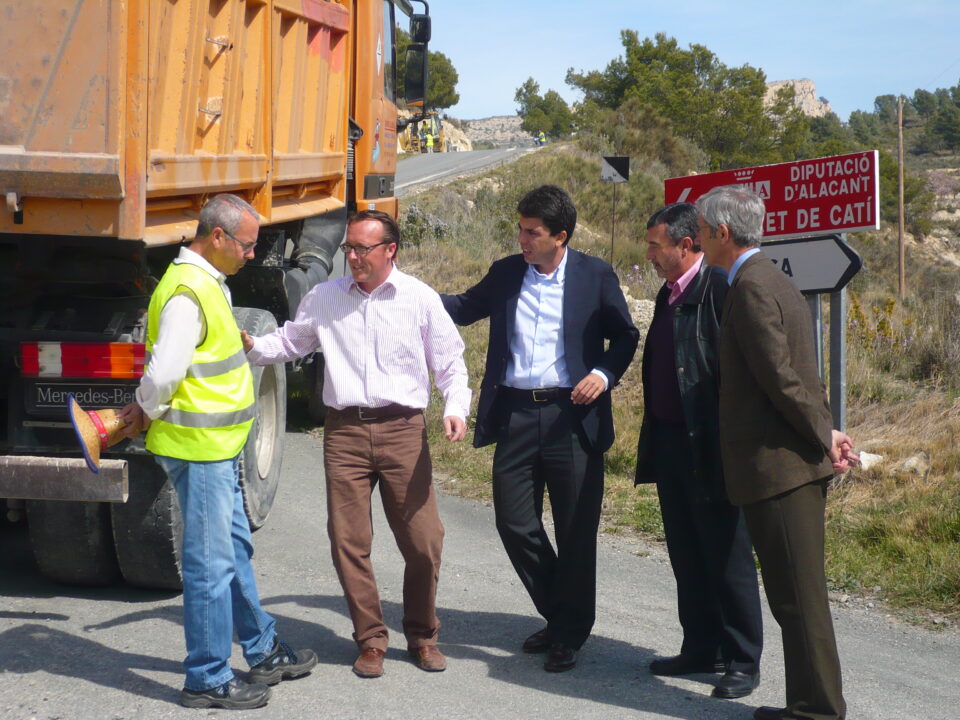 Comienza la segunda fase de las obras de la carretera del Xorret de Catí