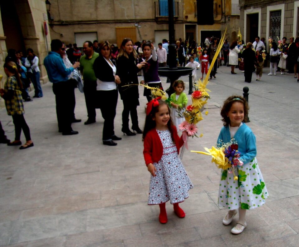 Inicio de la Semana Santa monfortina con la bendición de ramos