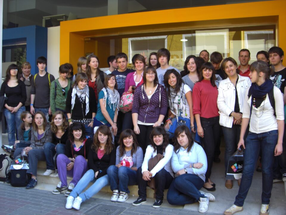 Intercambio de alumnos belgas en el I.E.S Barrachina de Ibi