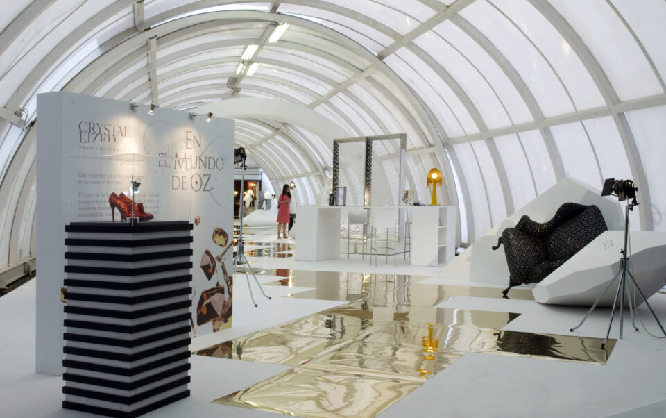 Chapines de rubíes rojos del mundo de Oz en el Museo del Calzado