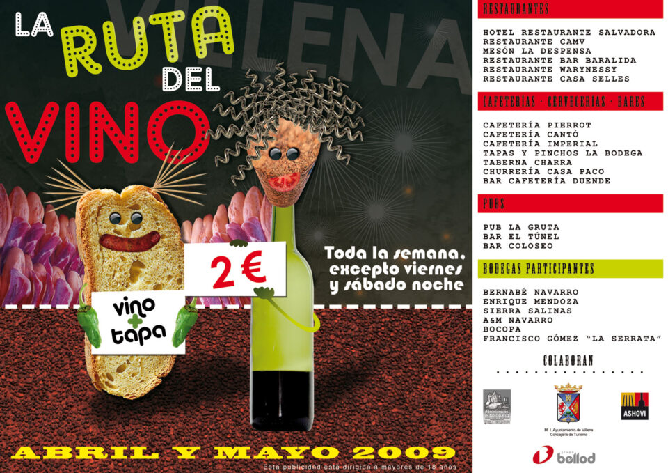 De tapas con ASHOVI y La Ruta del Vino