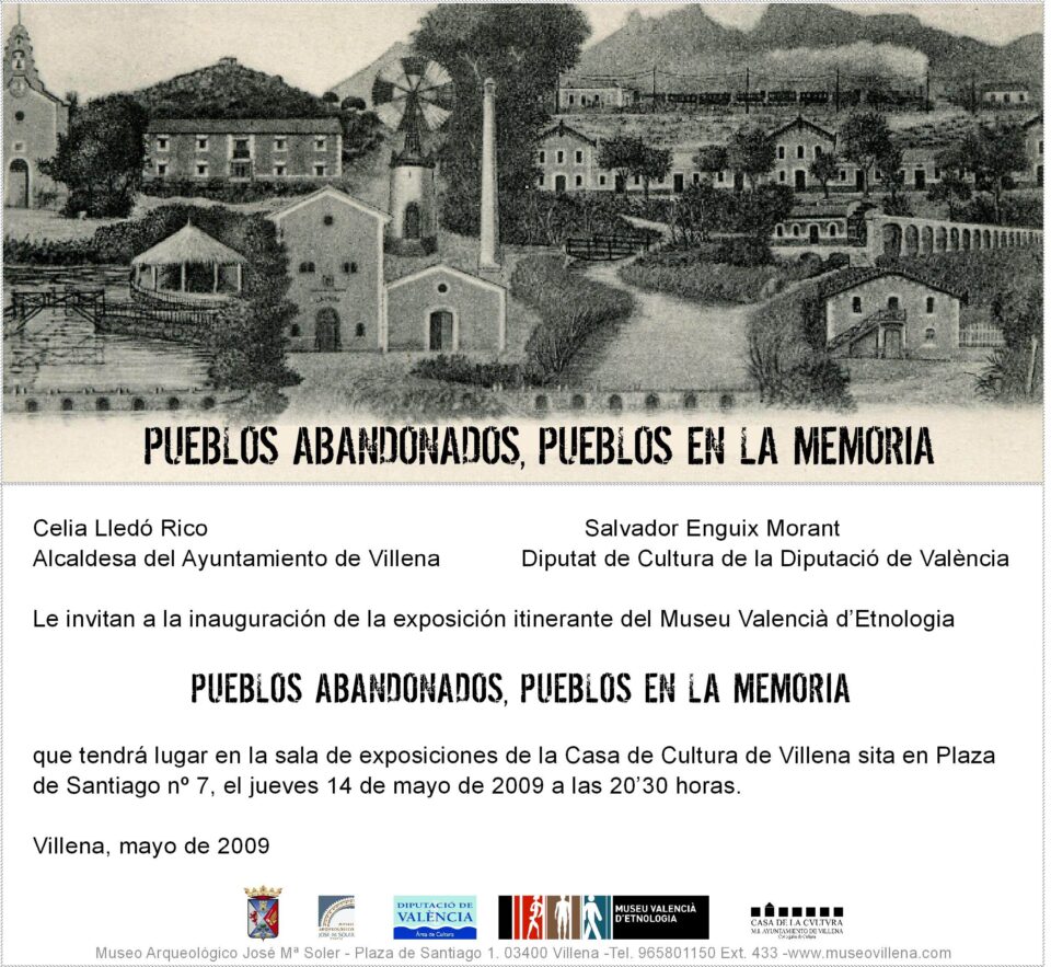 LA EXPOSICIÓN PUEBLOS ABANDONADOS
