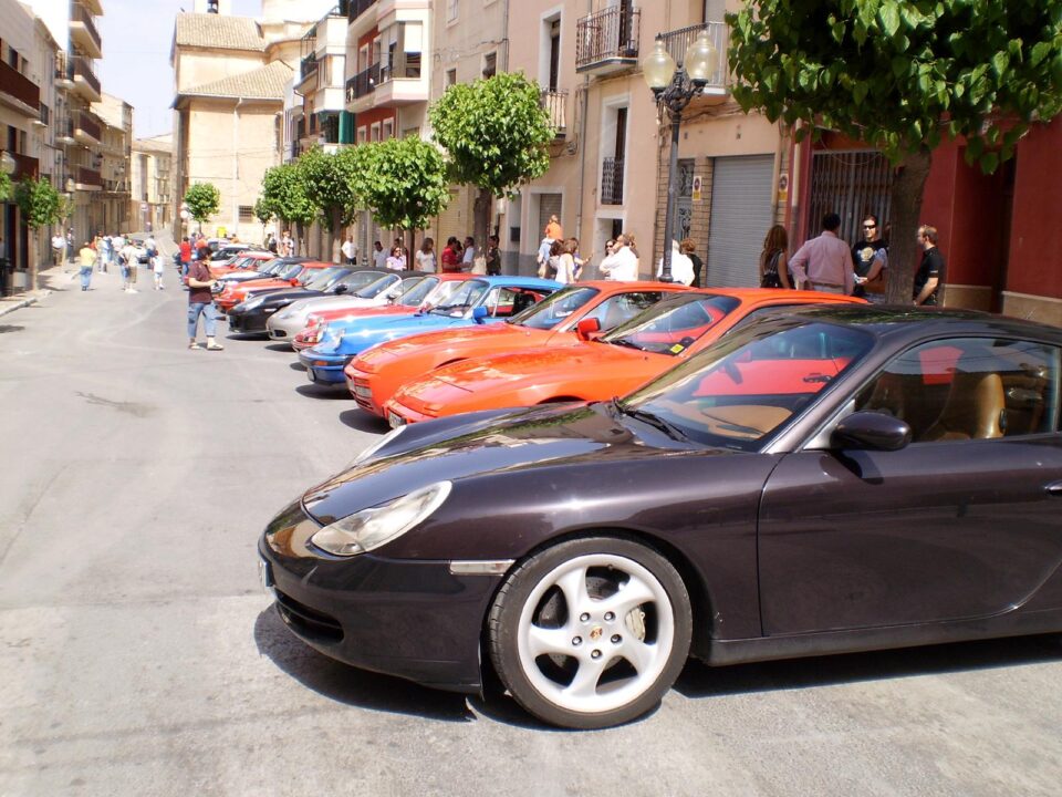 Gran éxito en la Concentración Nacional de Porsches de Ibi