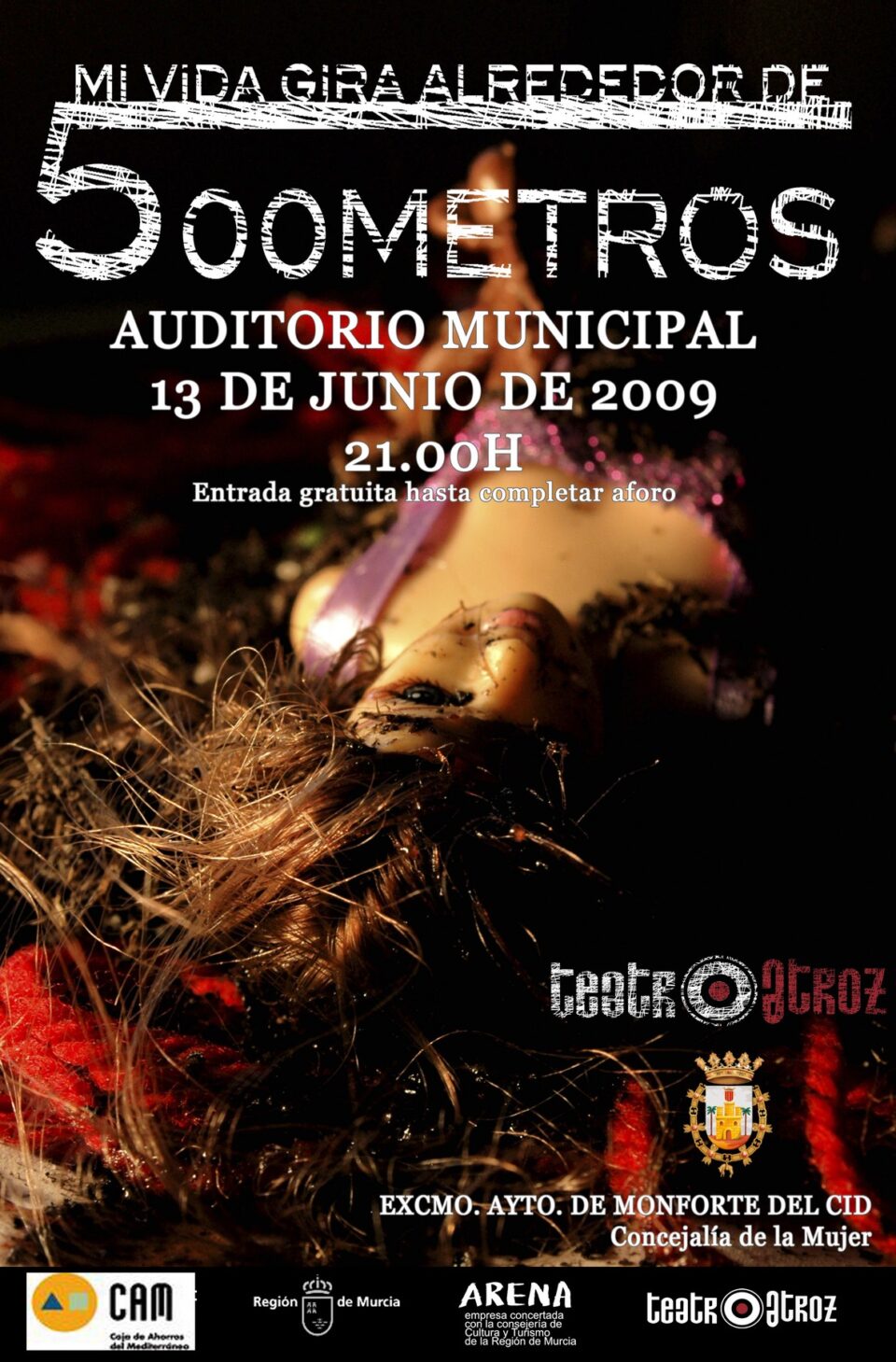 El Auditorio acoge una obra sobre el maltrato físico