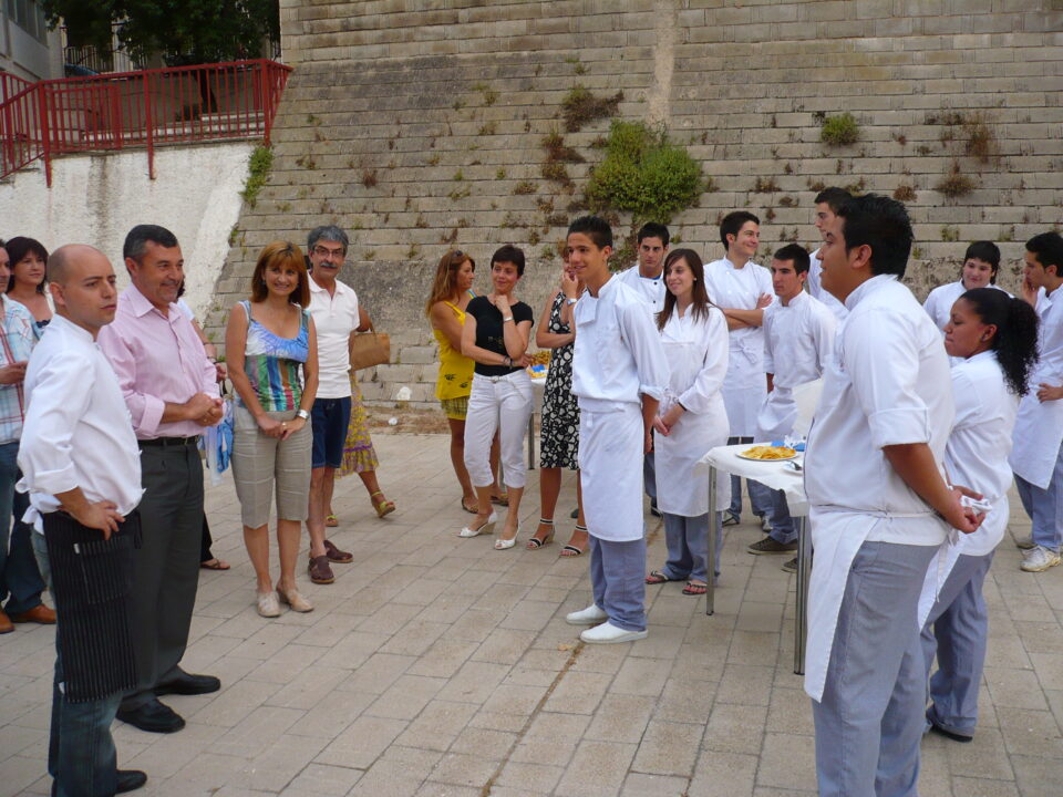 Clausurado con éxito el curso de cocina 2008/09 del PCPI