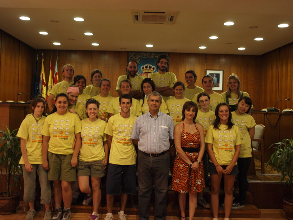 Llegan los voluntarios al Campo de Trabajo Internacional de Ibi