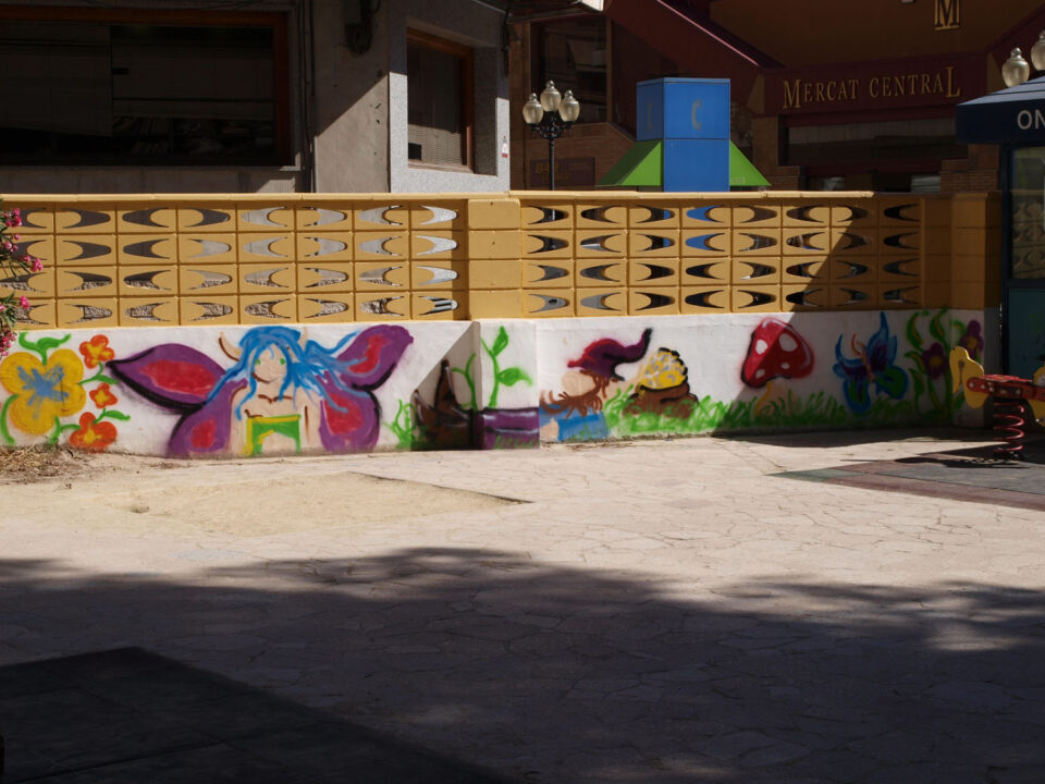 Murales en Plaza Meseyop