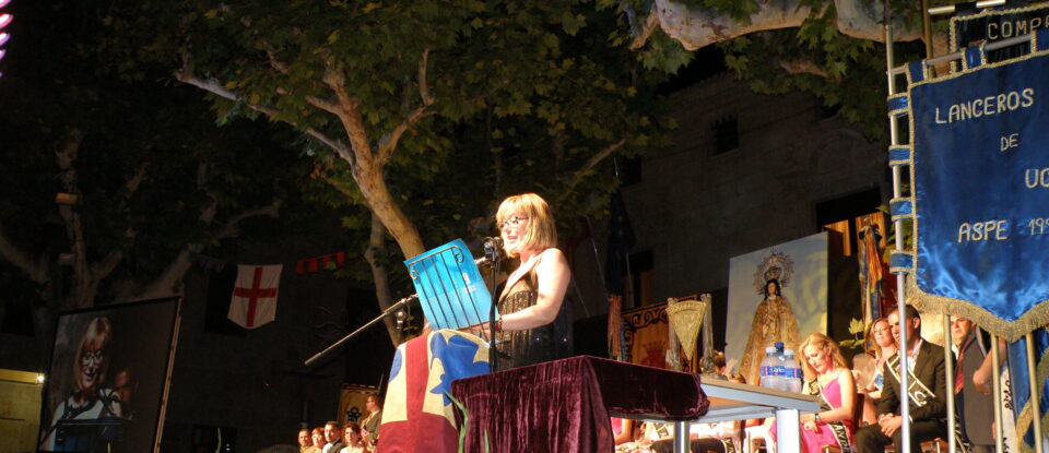 Presentación de los Cargos Festeros 2009 al Pueblo de Aspe