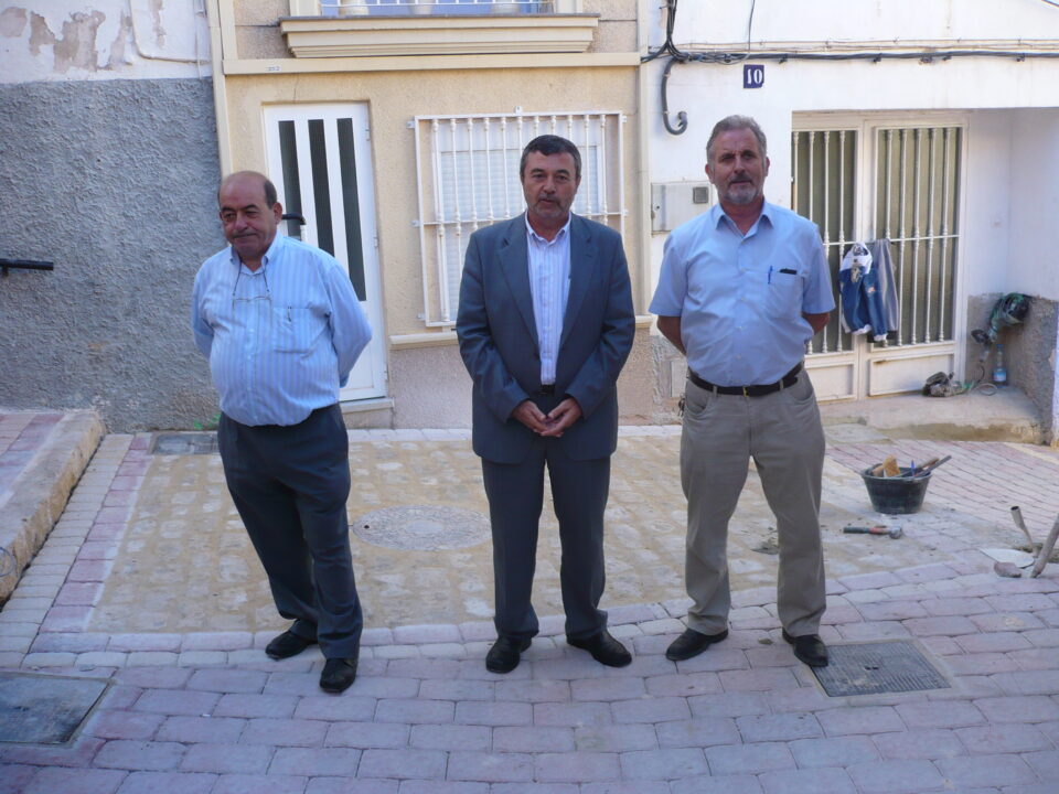 Las obras de la calle La Virgen terminan antes del inicio de las fiestas patronales