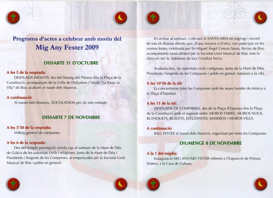 Actos del Medio Año Festero