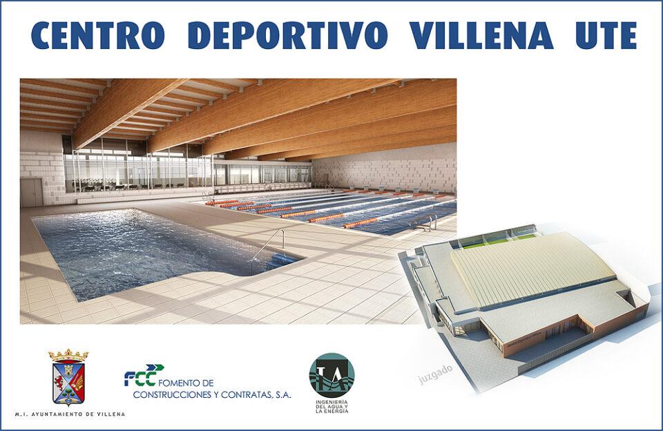 Presentación del Proyecto de Piscina Cubierta Municipal. VILLENA TENDRÁ UN CENTRO DEPORTIVO DE 4.000 METROS CUADRADOS EN EL CENTRO DE LA CIUDAD