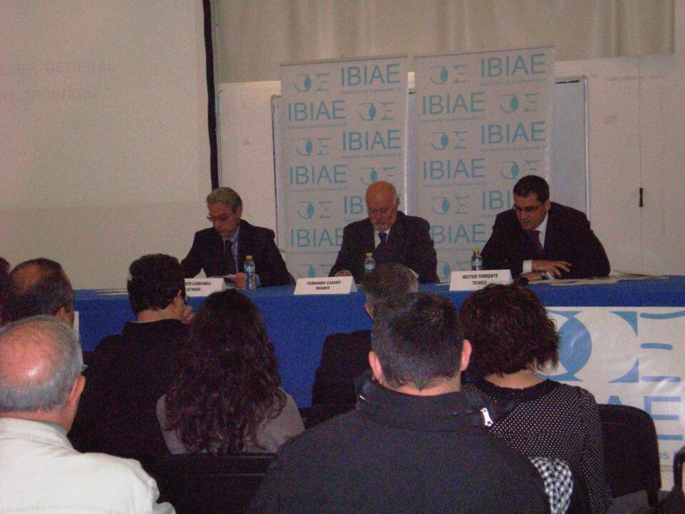 Fernando Casado deja la presidencia Asociación de Empresarios de Ibi (IBIAE). Le sustituye Soledad Gutiérrez