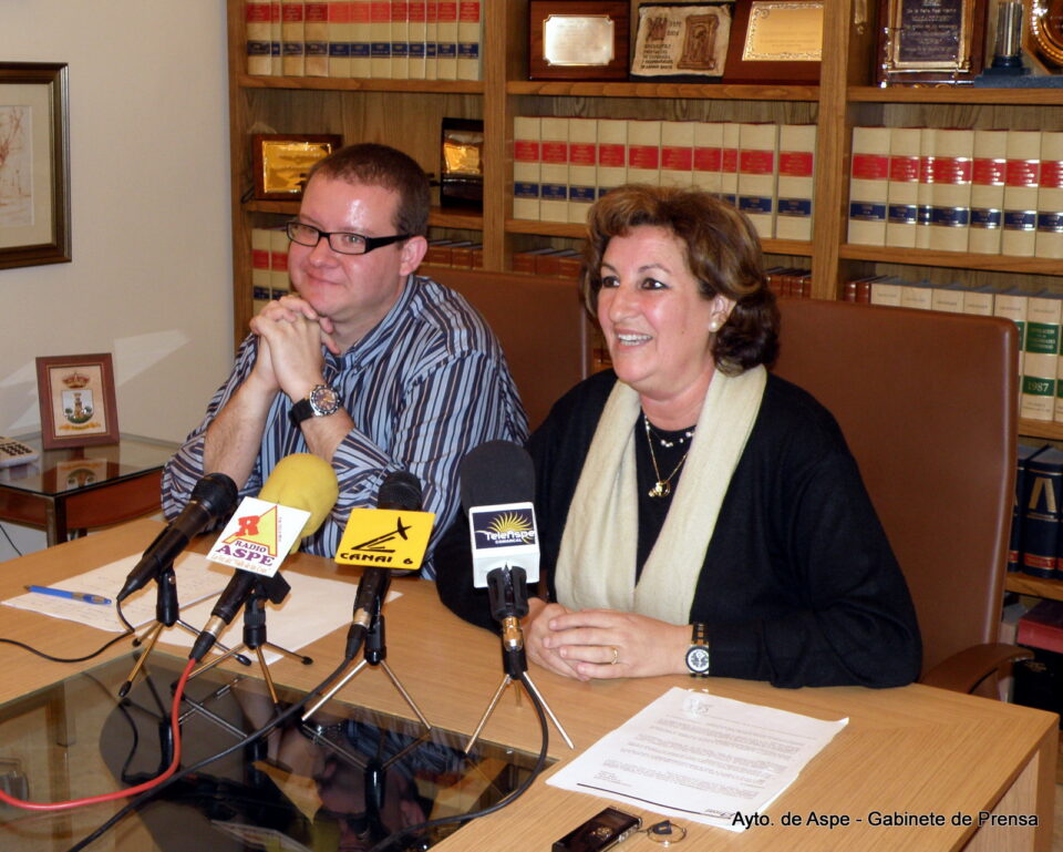 LA GENERALITAT CONCEDE A ASPE MÁS DE 500.000  PARA LA REALIZACIÓN DE VARIOS TALLERES DE EMPLEO PARA EL RECICLAJE PROFESIONAL