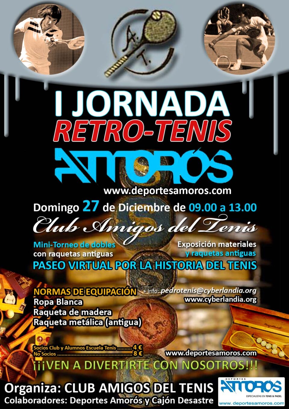 PRÓXIMAS ACTIVIDADES DEL CLUB AMIGOS TENIS