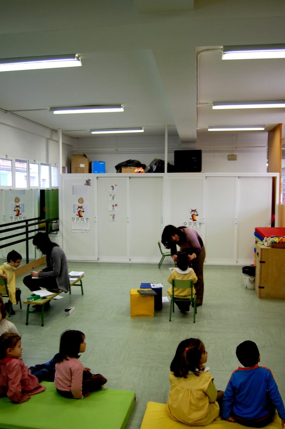 Campaña de revisión visual en el C.P. Jorge Juan