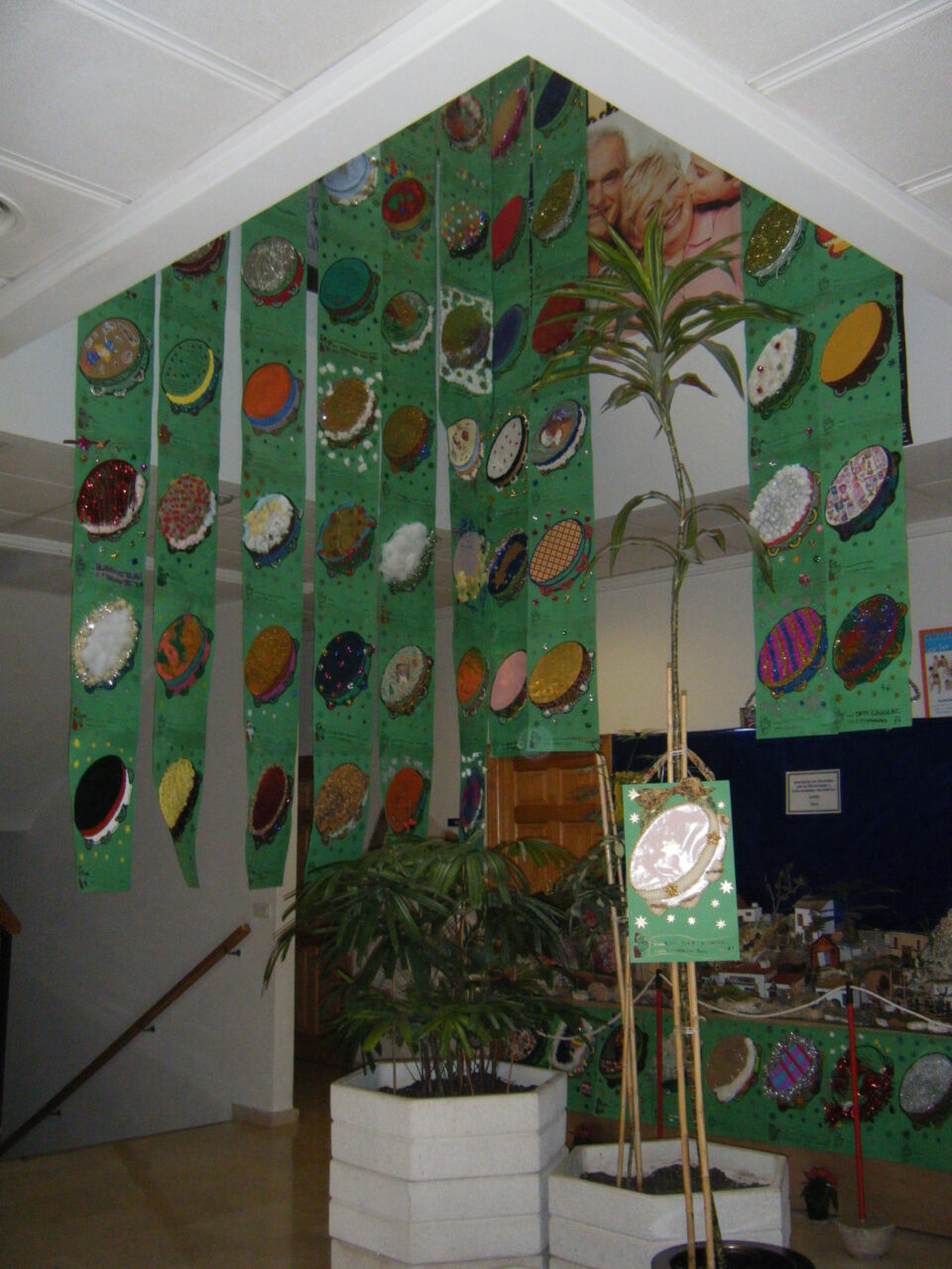 Los niños llevan la Navidad a Sax