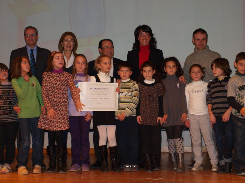 CASA MEDITERRÁNEO CONCEDE AL COLEGIO D. RICARDO LEAL DE MONÓVAR EL PREMIO EN LA CATEGORÍA DE PRIMARIA DE SU I CONCURSO DE DIBUJO