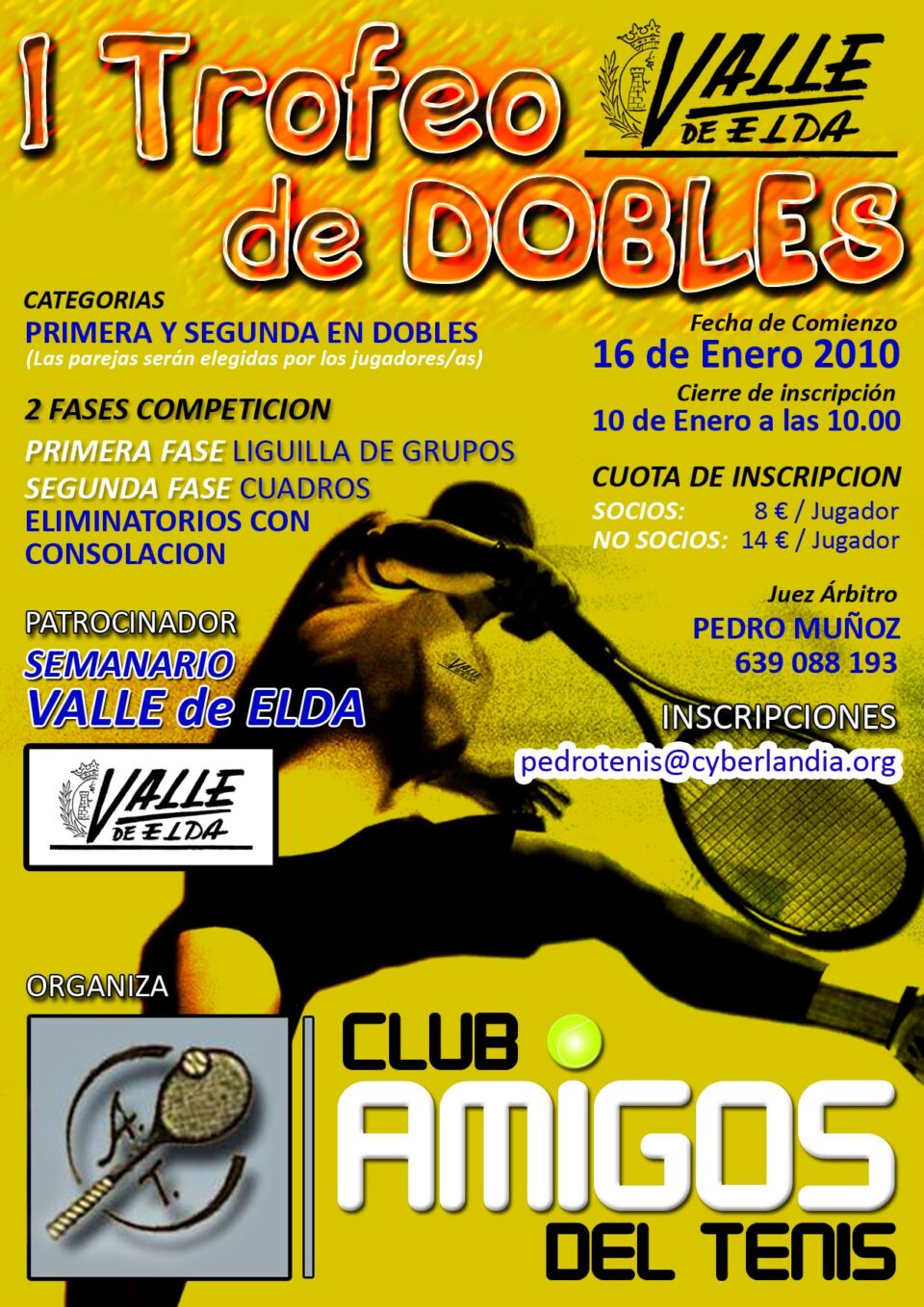 Actualidad del club de tenis de Elda