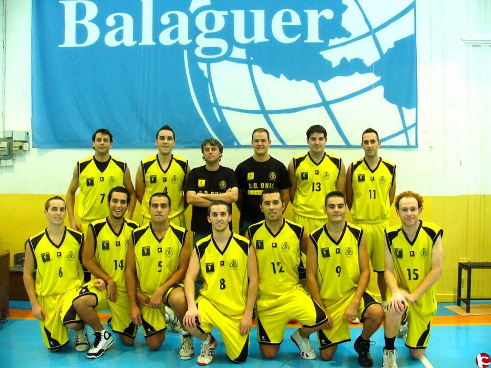 Actualidad de los equipos de baloncento de Onil